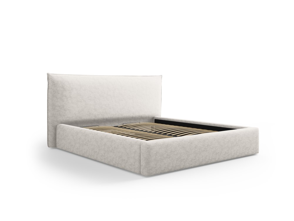 Milo-Casa.com Elio, lit coffre avec tête de lit