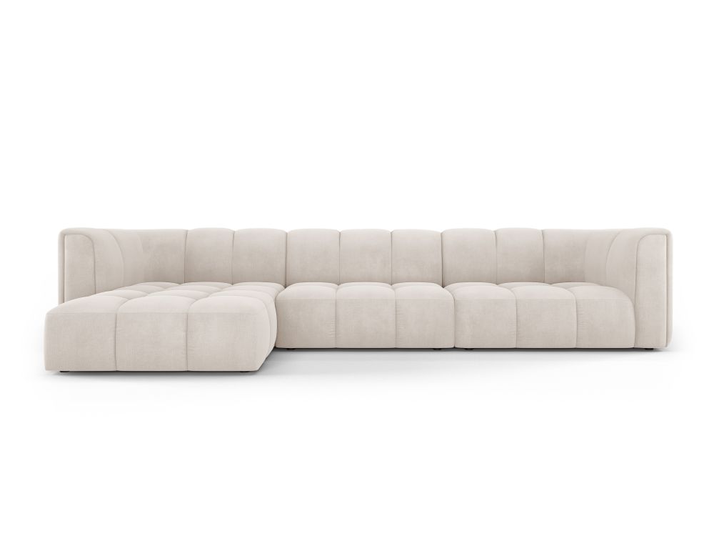 Milo-Casa.com Francesca, canapé d'angle 5 places