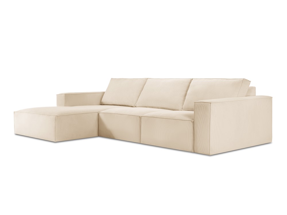 Milo-Casa.com Carlo, canapé d'angle 4 places