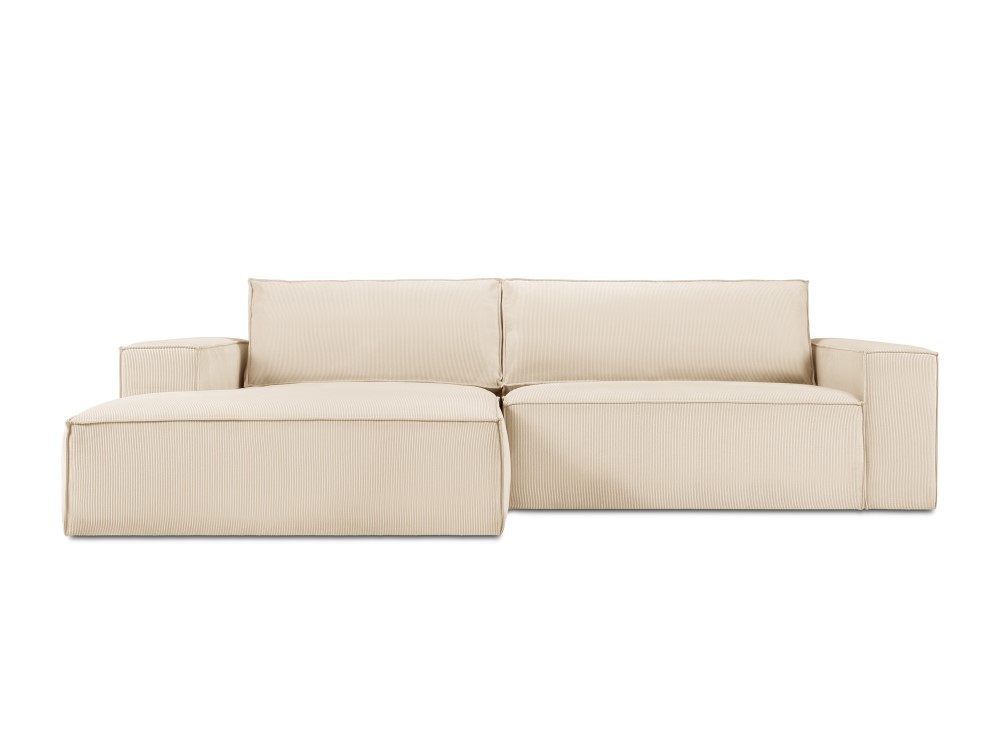 Milo-Casa.com Carlo, canapé d'angle 3 places