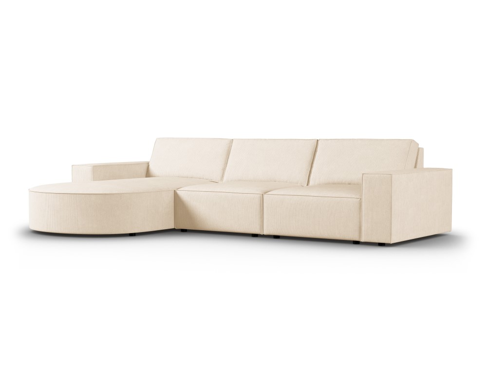 Milo-Casa.com Carlo, canapé d'angle 4 places