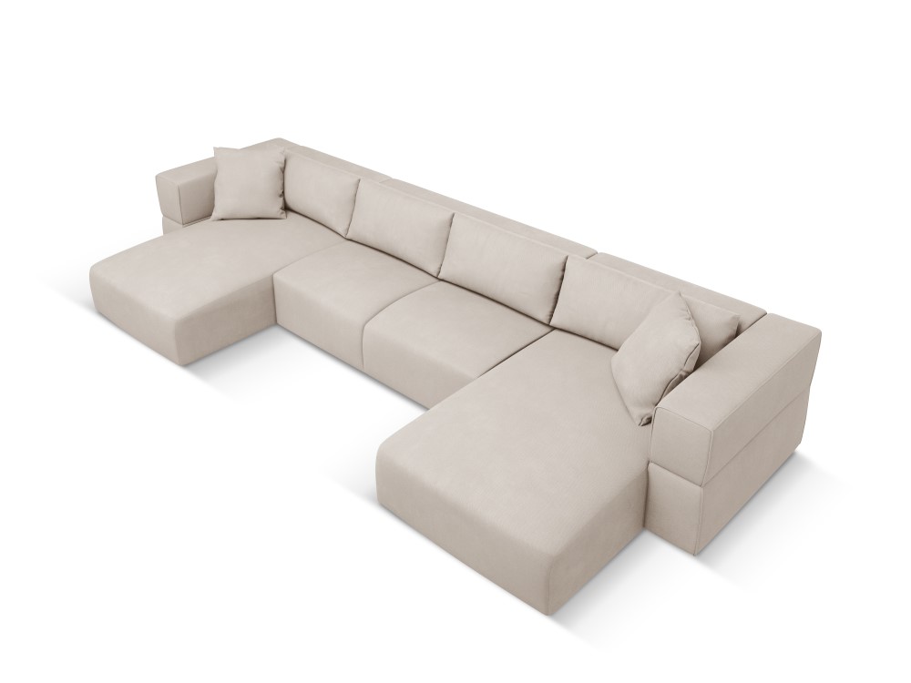 Milo-Casa.com Esther, canapé panoramique 5 places